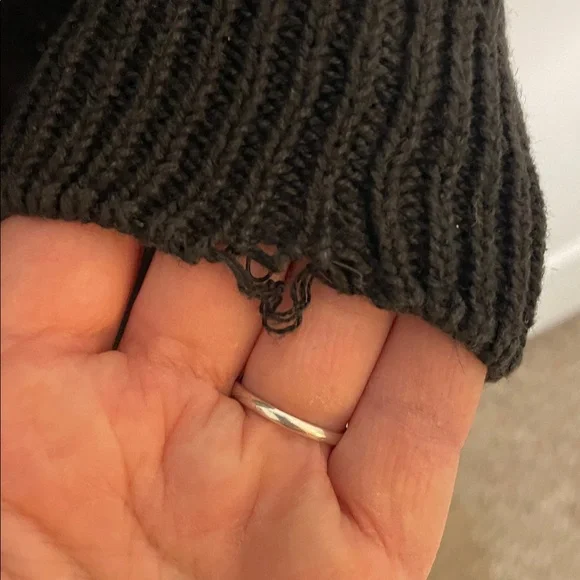 1980s Eddie Dassin Black Gem Glam Vintage Sweater Holiday - Picture 5 of 8